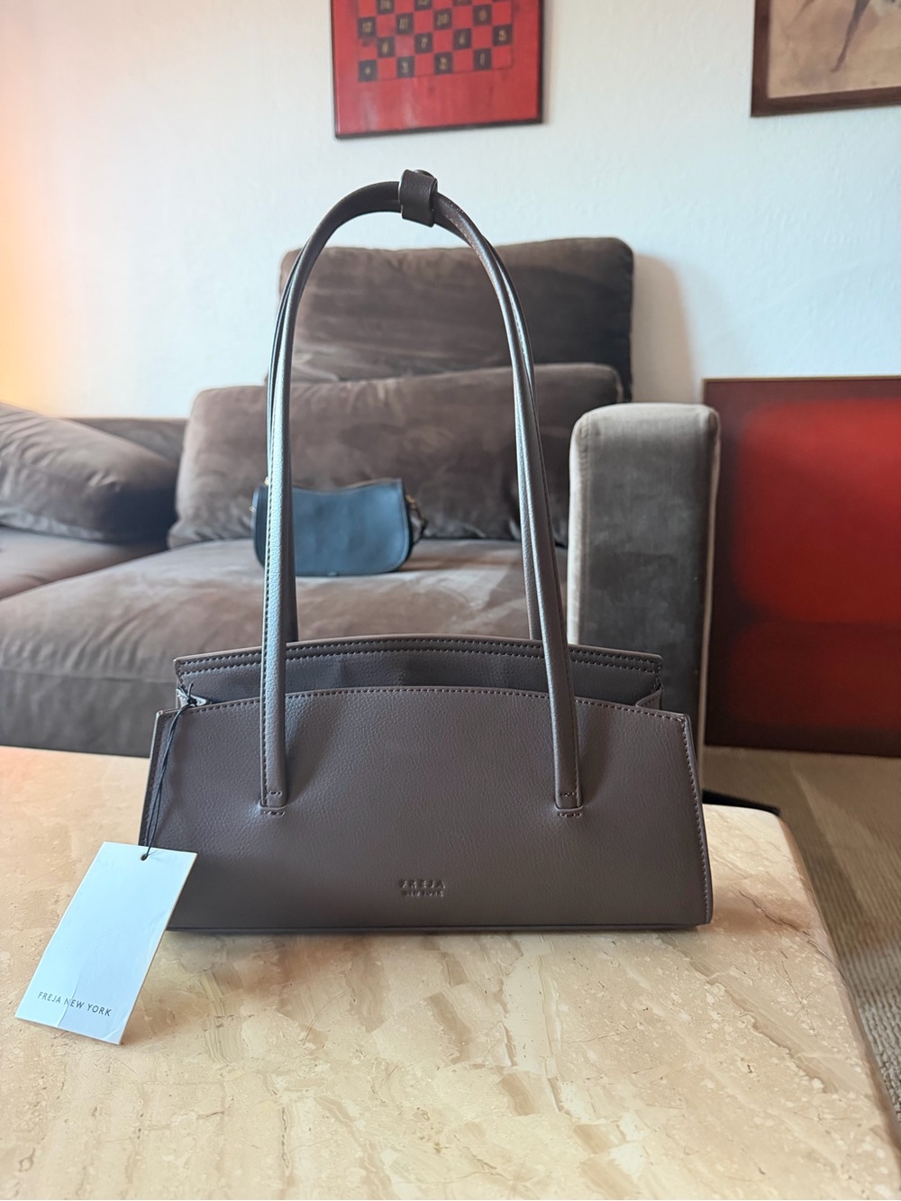 Freja Caroline bag in espresso